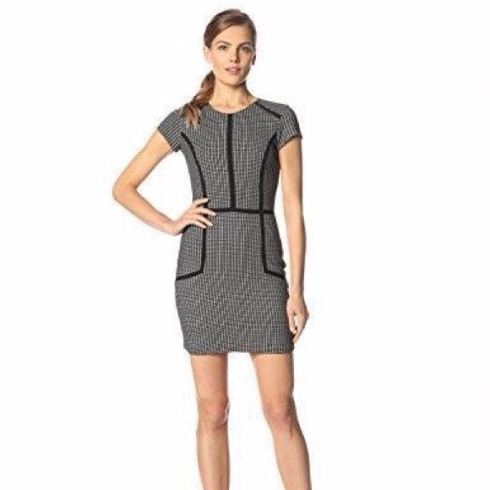 Parker jacquard knit mini dress Medium